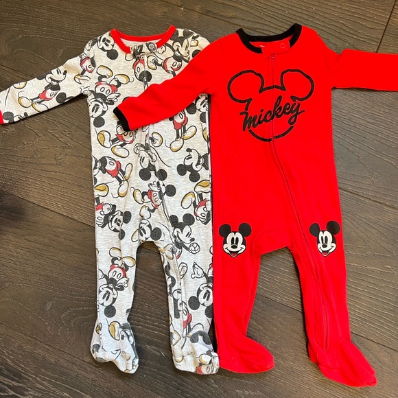 Disney Baby Mickey Mouse pajama 2-pack - 6-9m - Picture 1 of 3